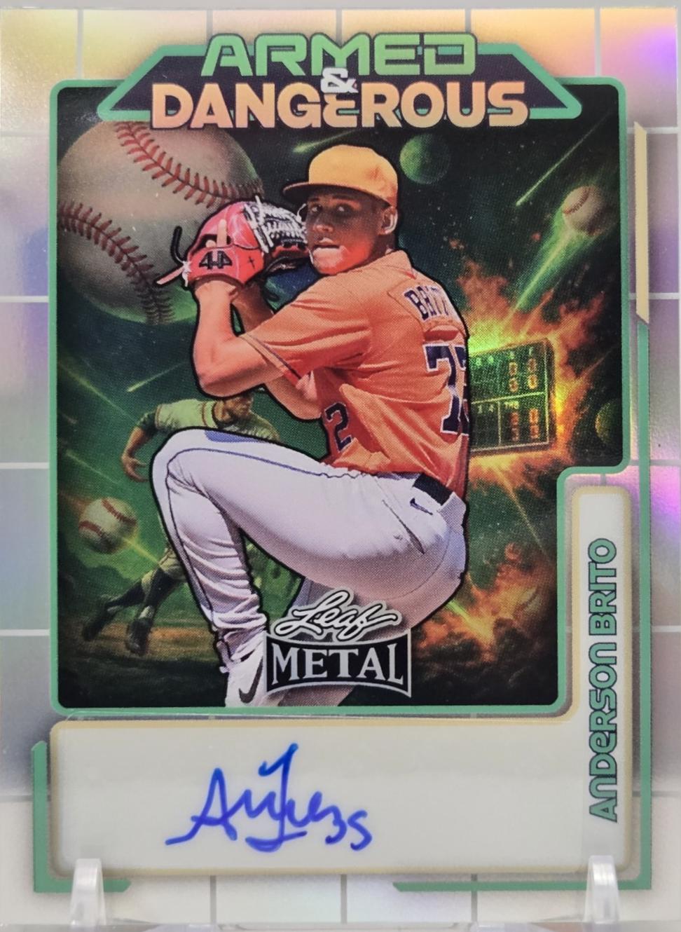 Anderson Brito [Prismatic Silver] #ASA-AB1