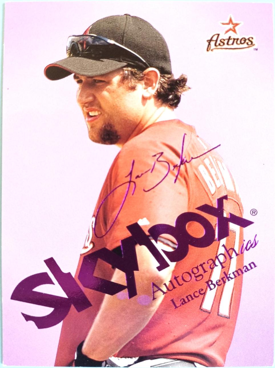 Lance Berkman [Royal Insignia] #56