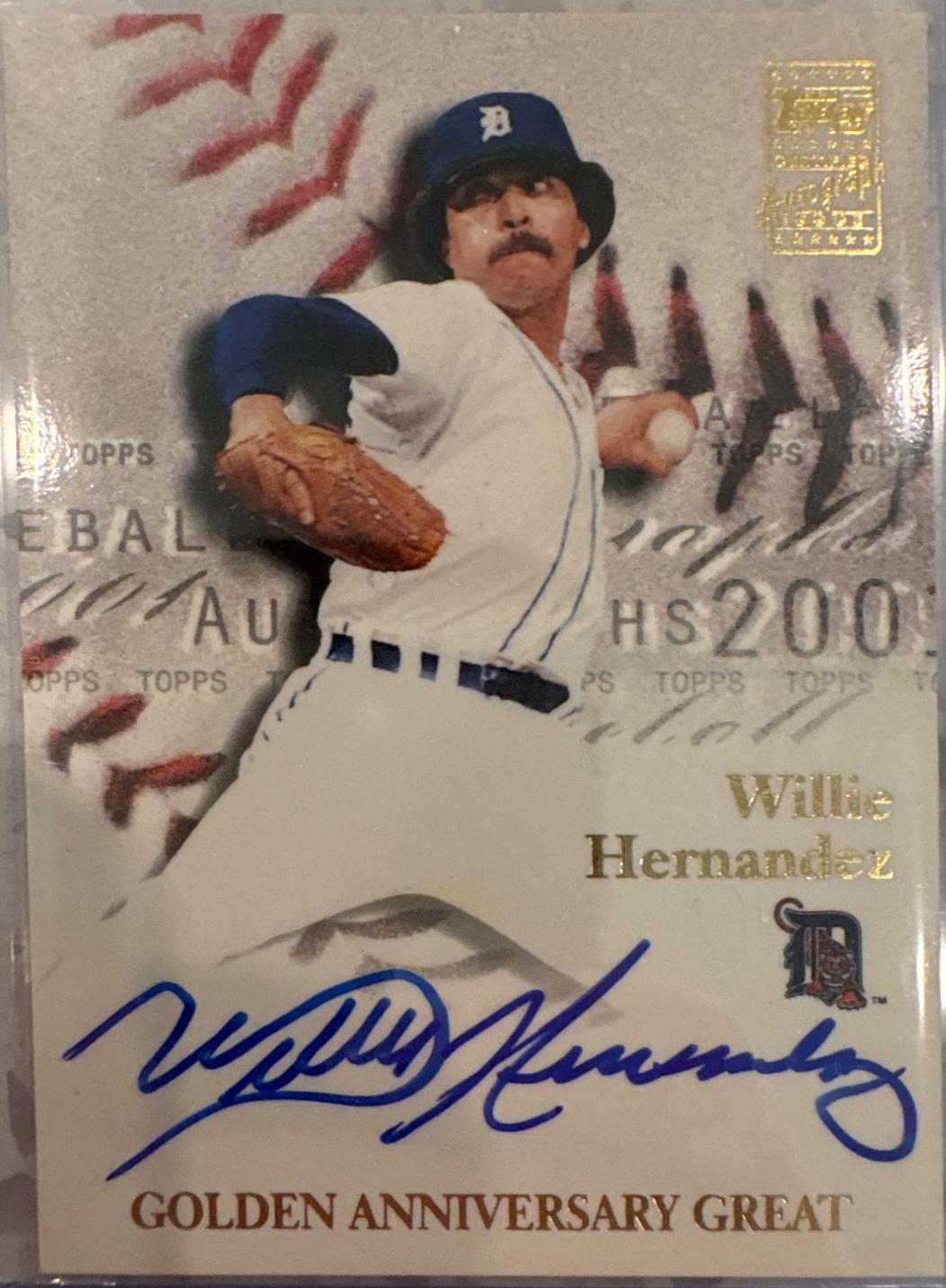 Willie Hernandez [Certified Autograph] #WH