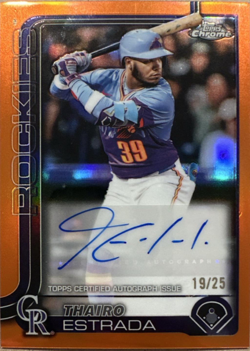 Thairo Estrada [Orange Refractor] #AC-TE