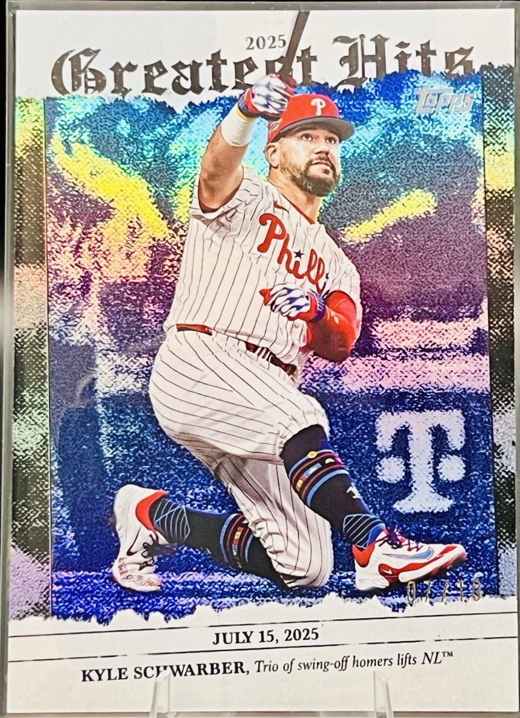 Kyle Schwarber [Black Foil] #GH-16