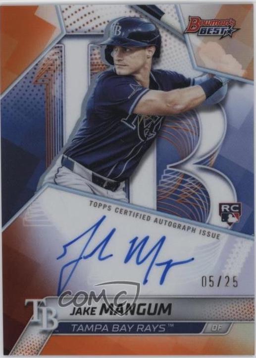Jake Mangum [Orange Refractor] #B25-JMA
