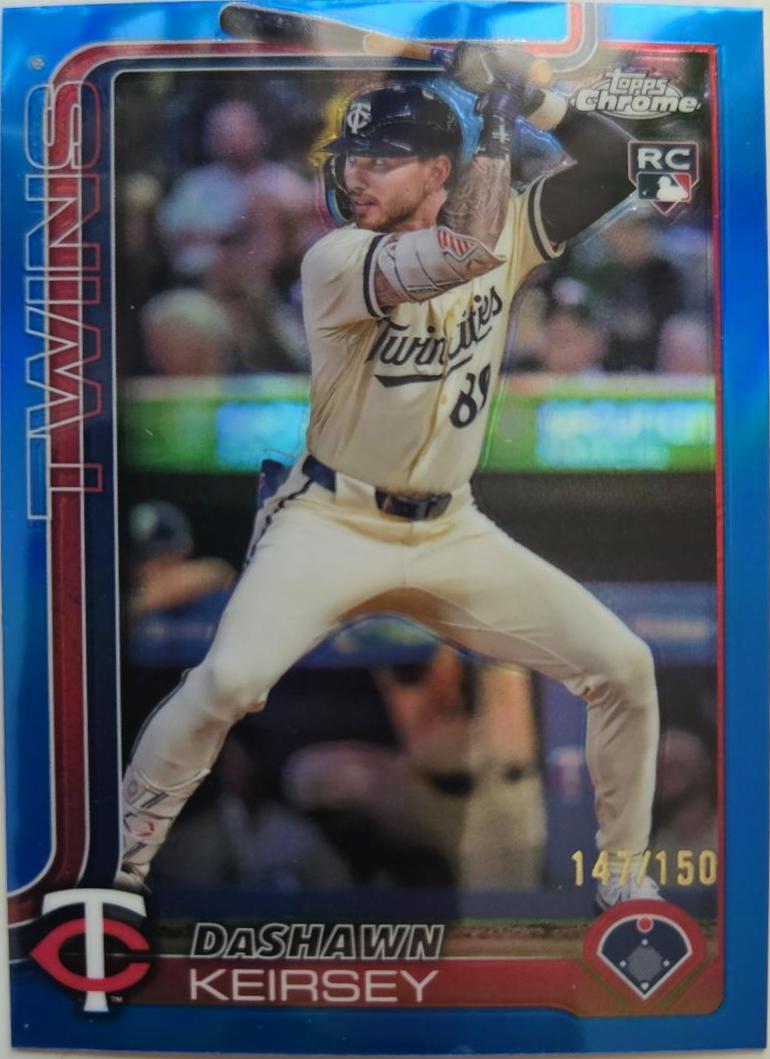 DaShawn Keirsey [Blue Refractor] #19