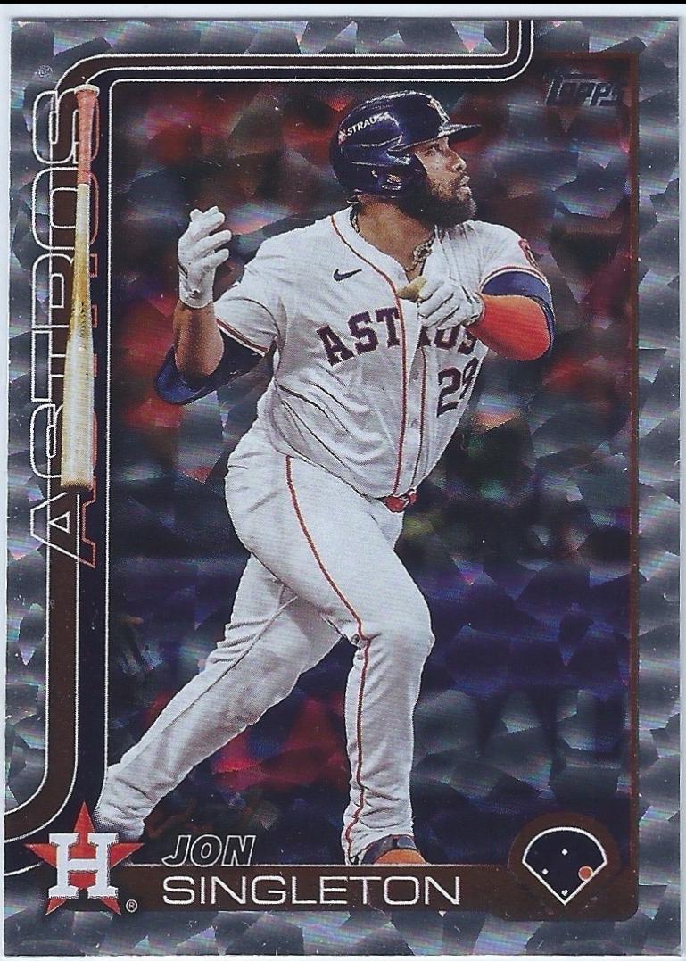 Jon Singleton [Silver Crackle Foilboard] #462