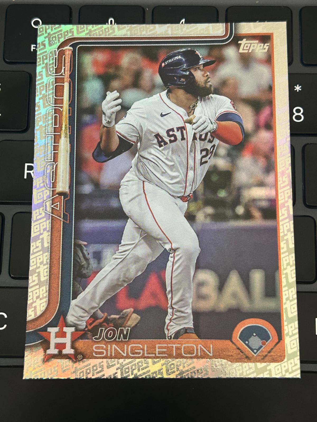 Jon Singleton [Topps Foil Pattern] #462
