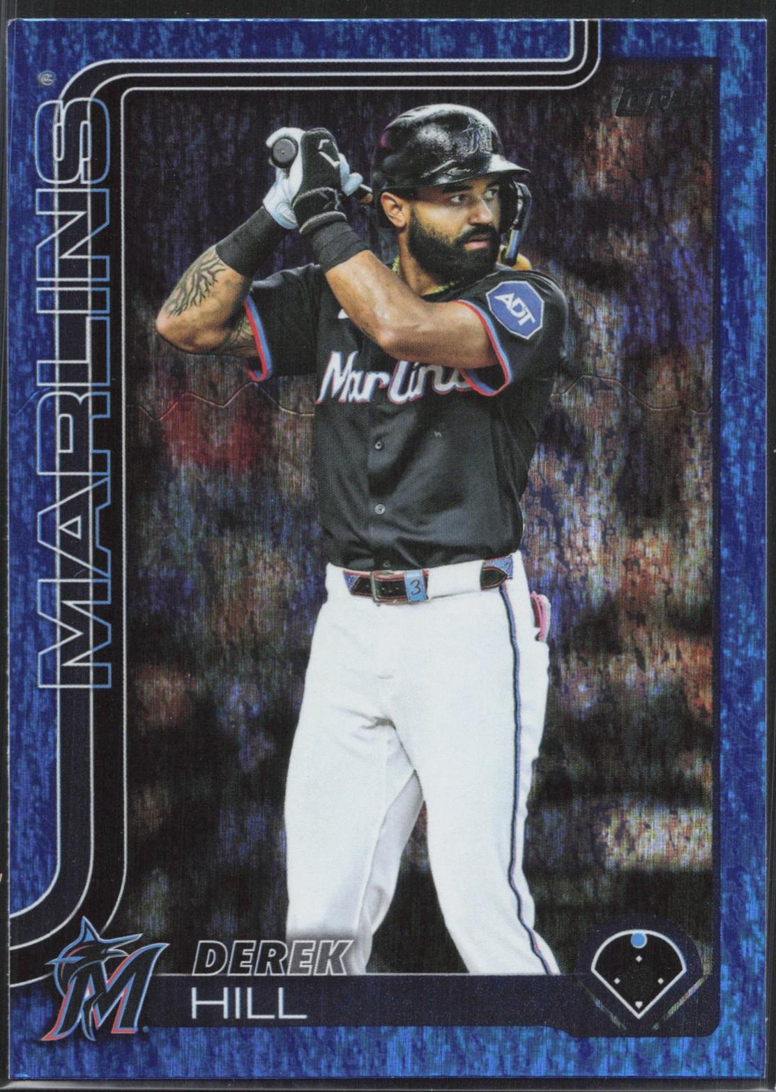 Derek Hill [Holo Blue Foil] #US305