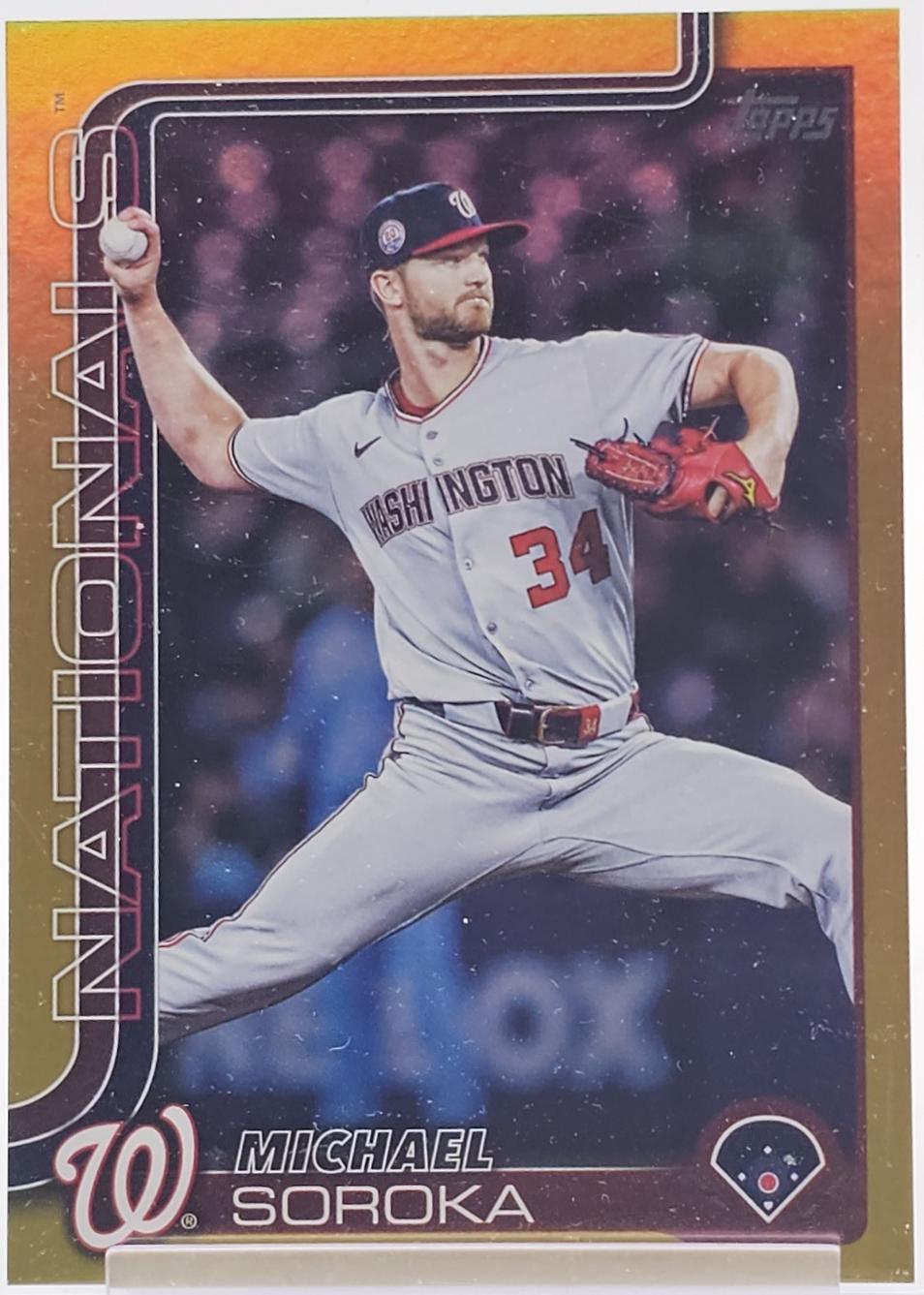 Michael Soroka [Gold Rainbow Foil] #US347