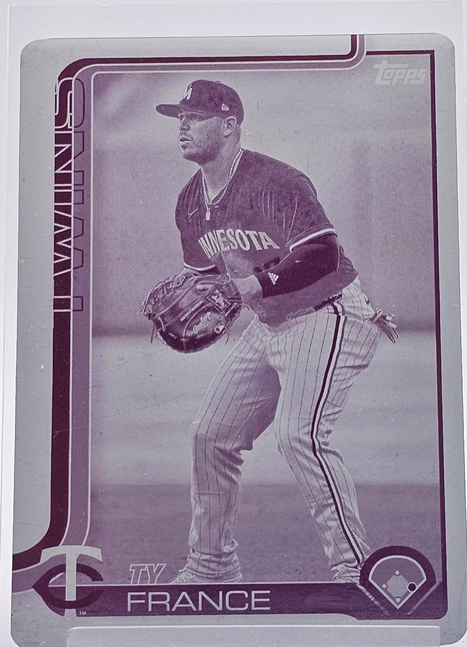 Ty France [Printing Plate] #US268