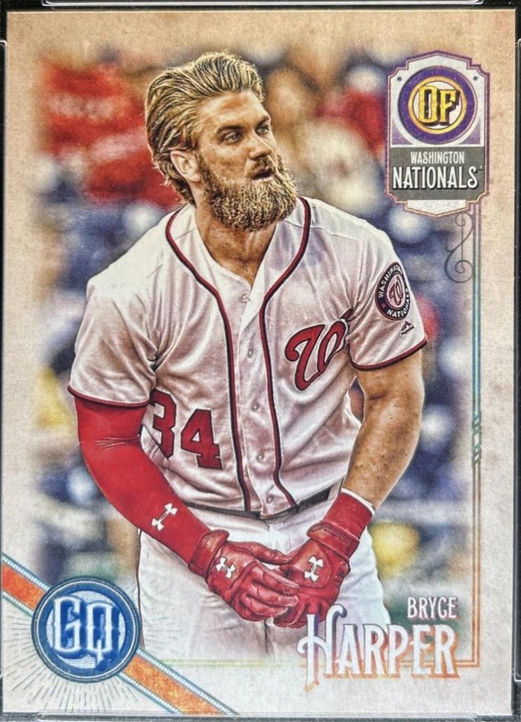 Bryce Harper [No Cap GQ Logo Swap] #50