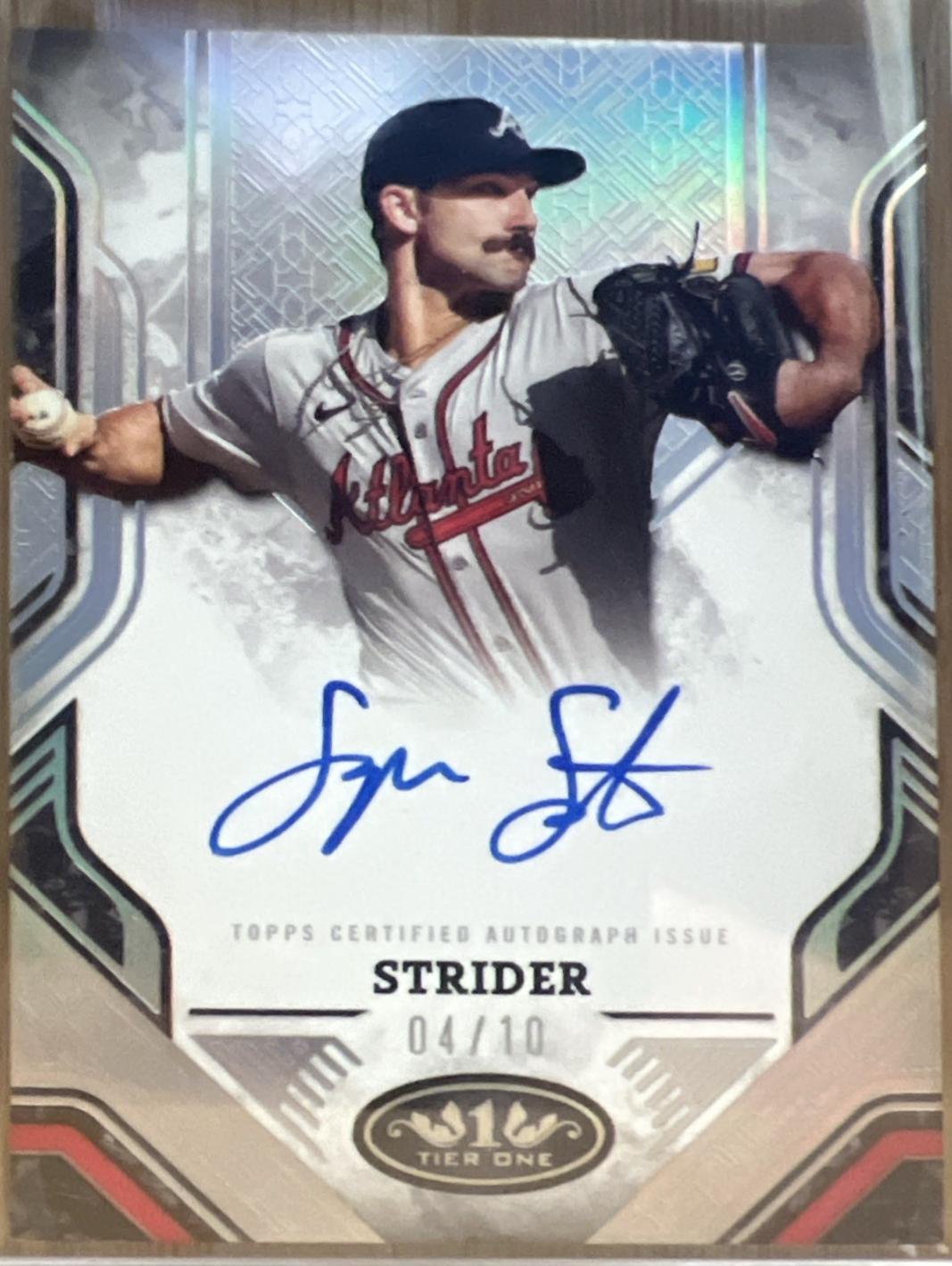Spencer Strider [Holo Silver Foil] #PPA-SS