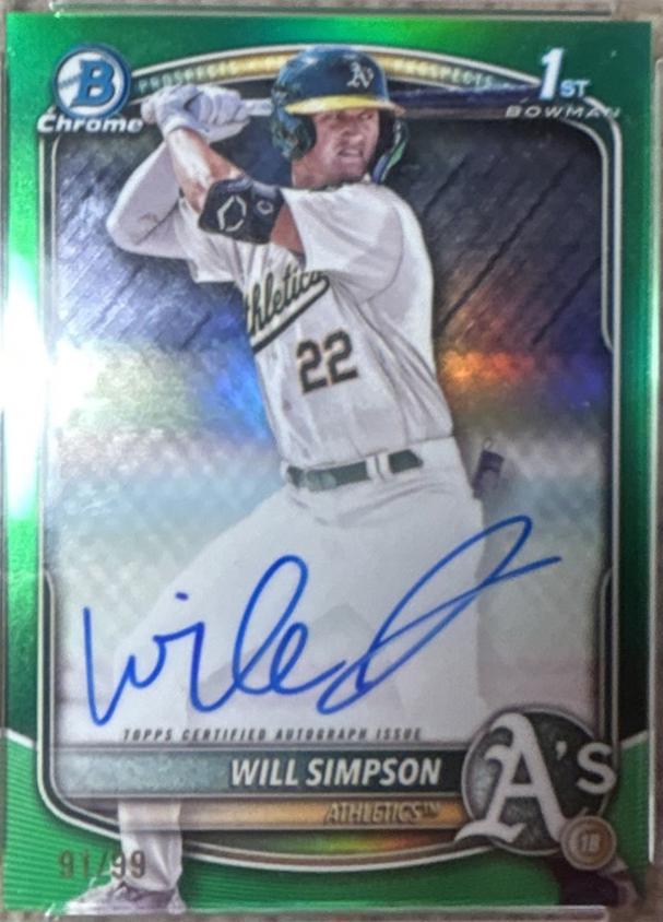 Will Simpson [Green] #CPA-WSI