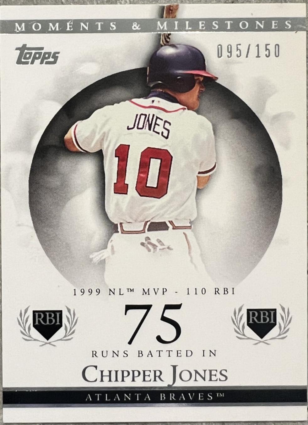 Chipper Jones [75 RBI] #22
