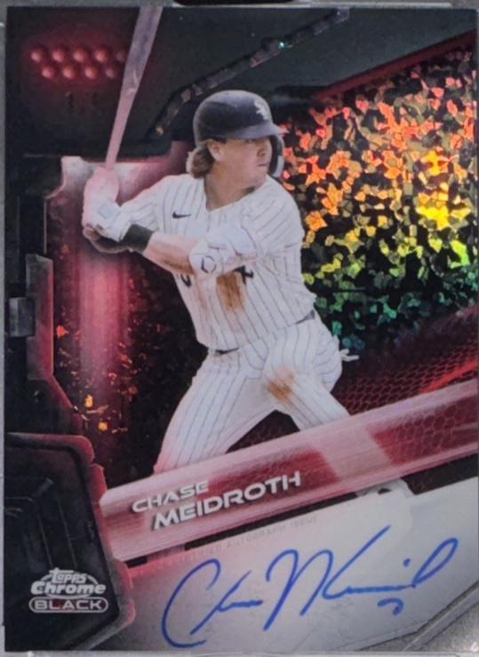 Chase Meidroth [Red Mini-Diamond Refractor] #CBA-CME