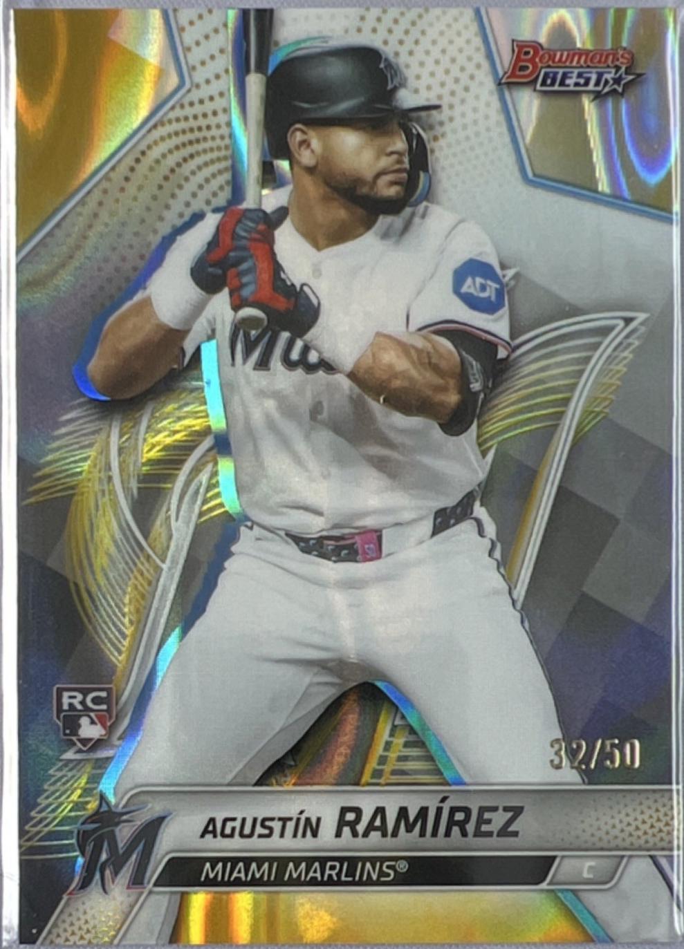 Agustin Ramirez [Gold Lava Refractor] #16