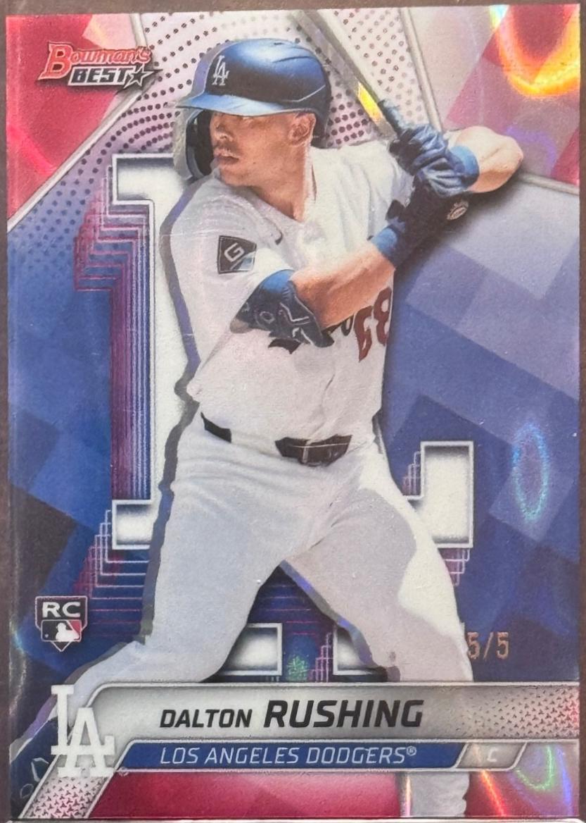 Dalton Rushing [Red Lava Refractor] #33