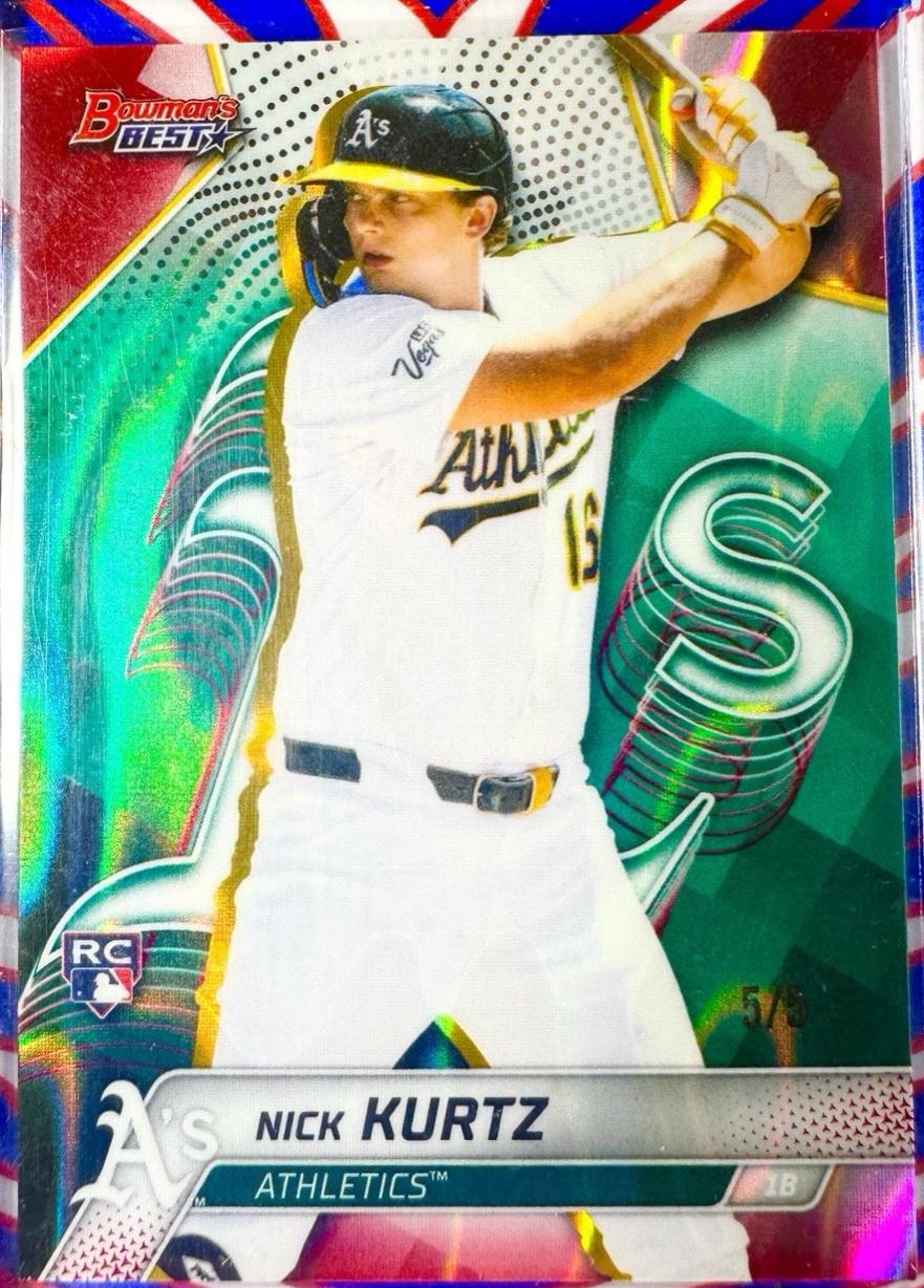 Nick Kurtz [Red Lava Refractor] #42