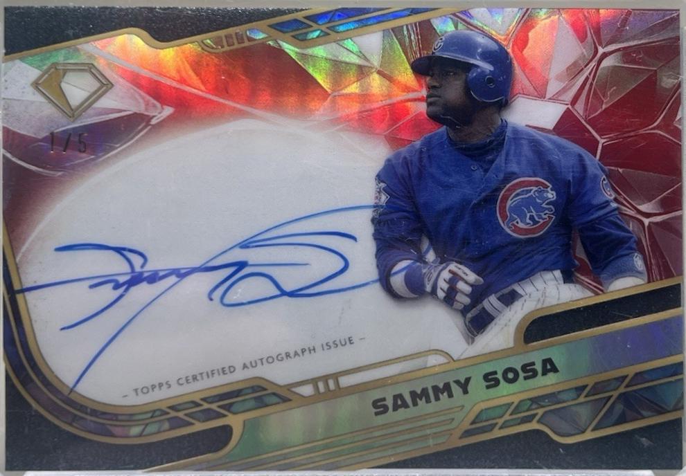 Sammy Sosa [Red Refractor] #ACC-SS