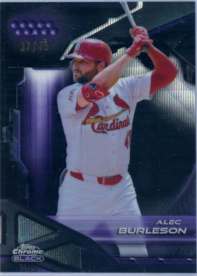 Alec Burleson [Purple Wave Refractor] #96