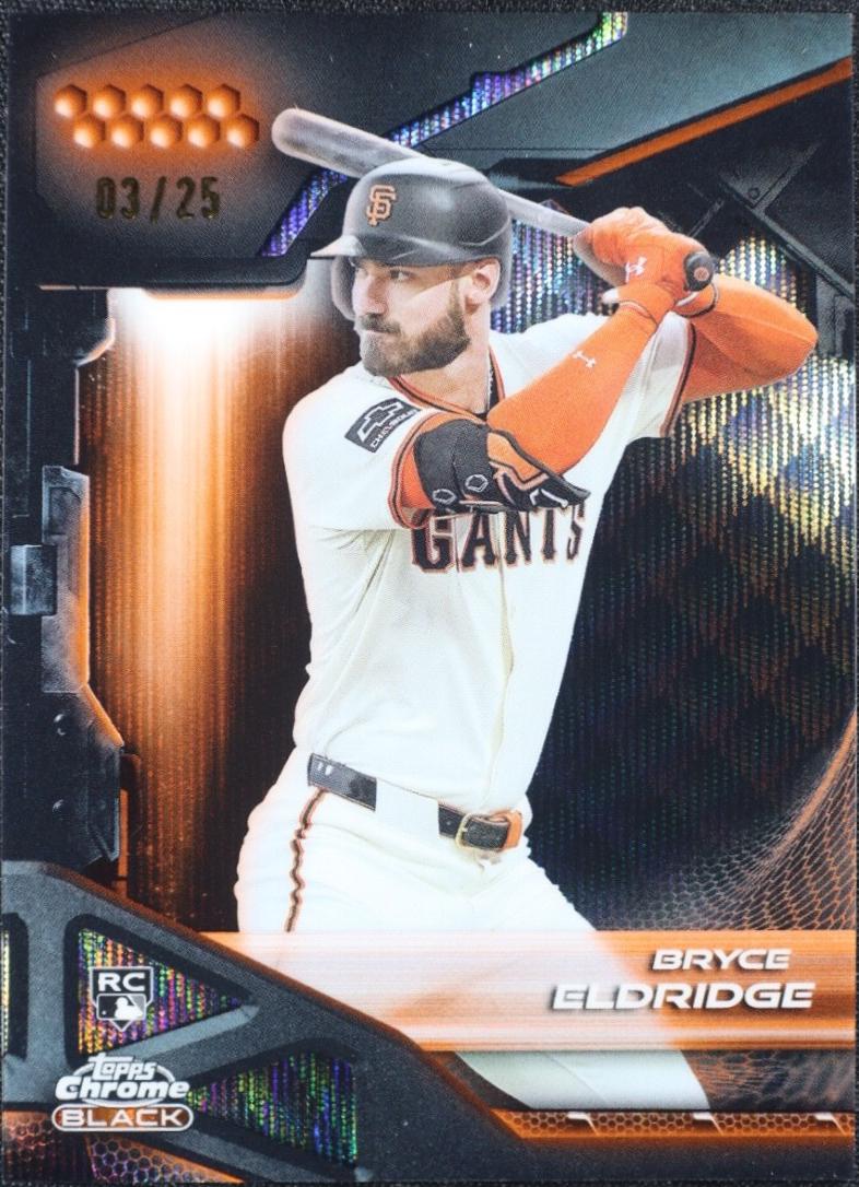Bryce Eldridge [Orange Wave Refractor] #50