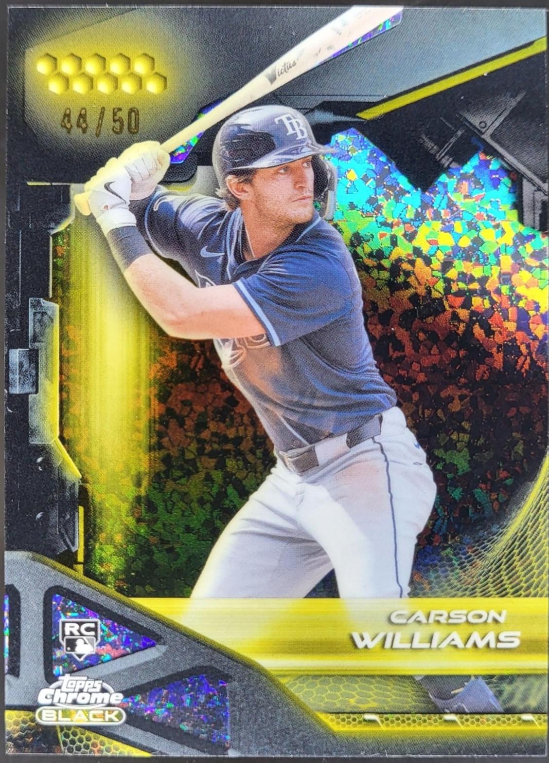 Carson Williams [Gold Mini-Diamond Refractor] #101
