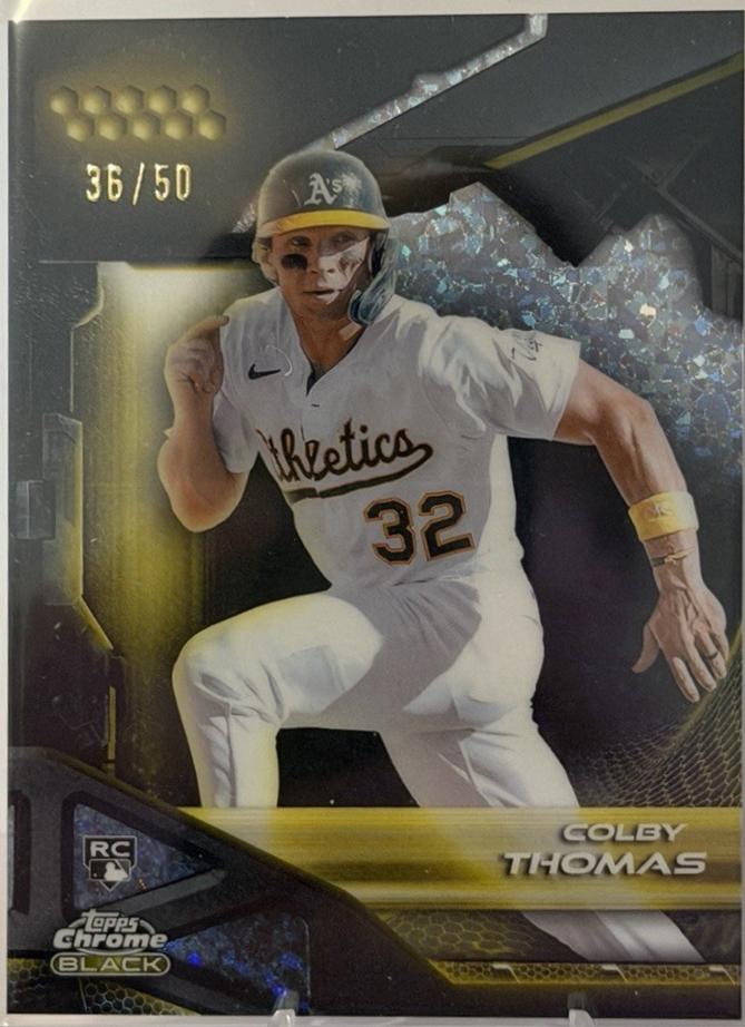 Colby Thomas [Gold Mini-Diamond Refractor] #133