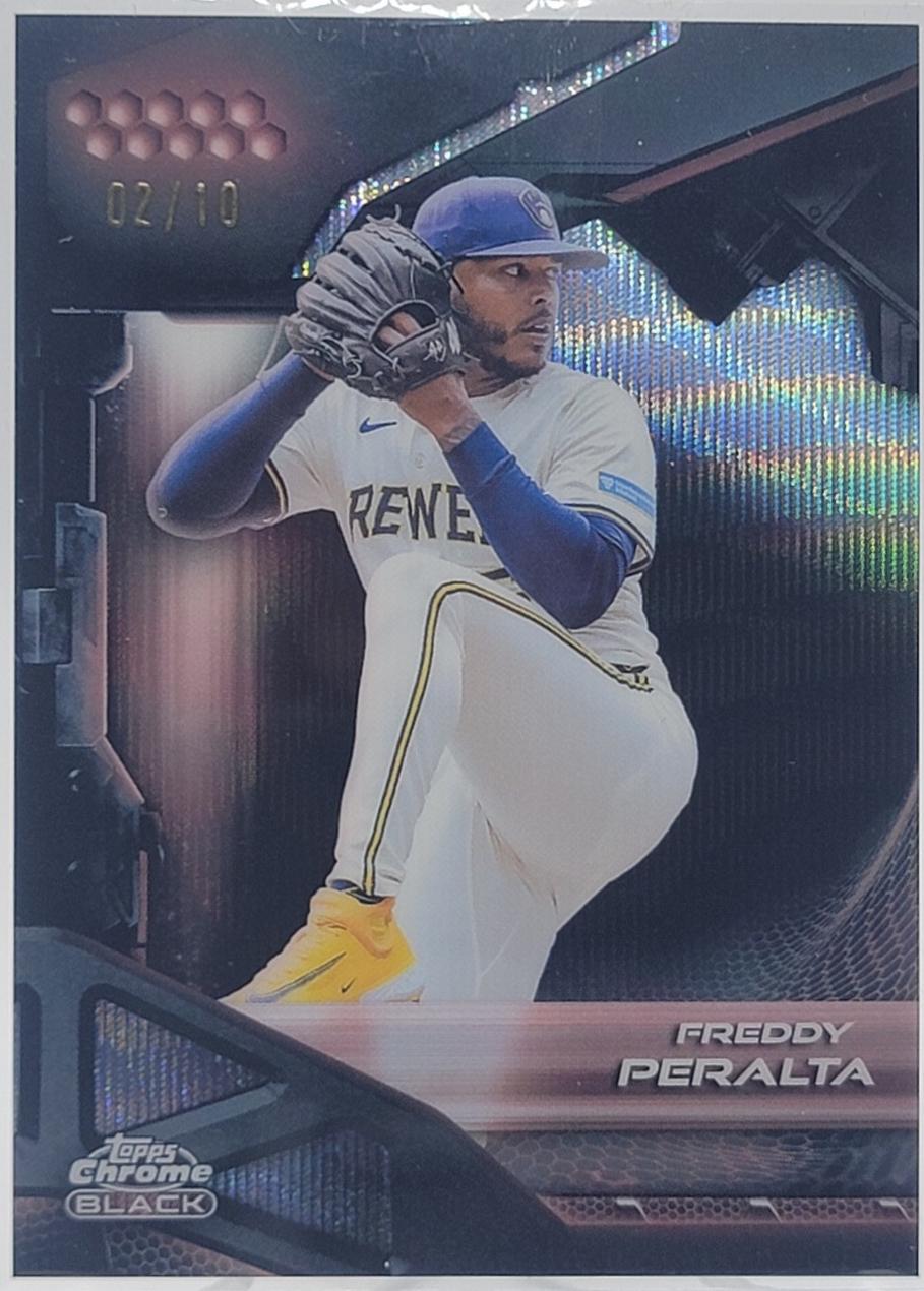 Freddy Peralta [Rose Gold Refractor] #154