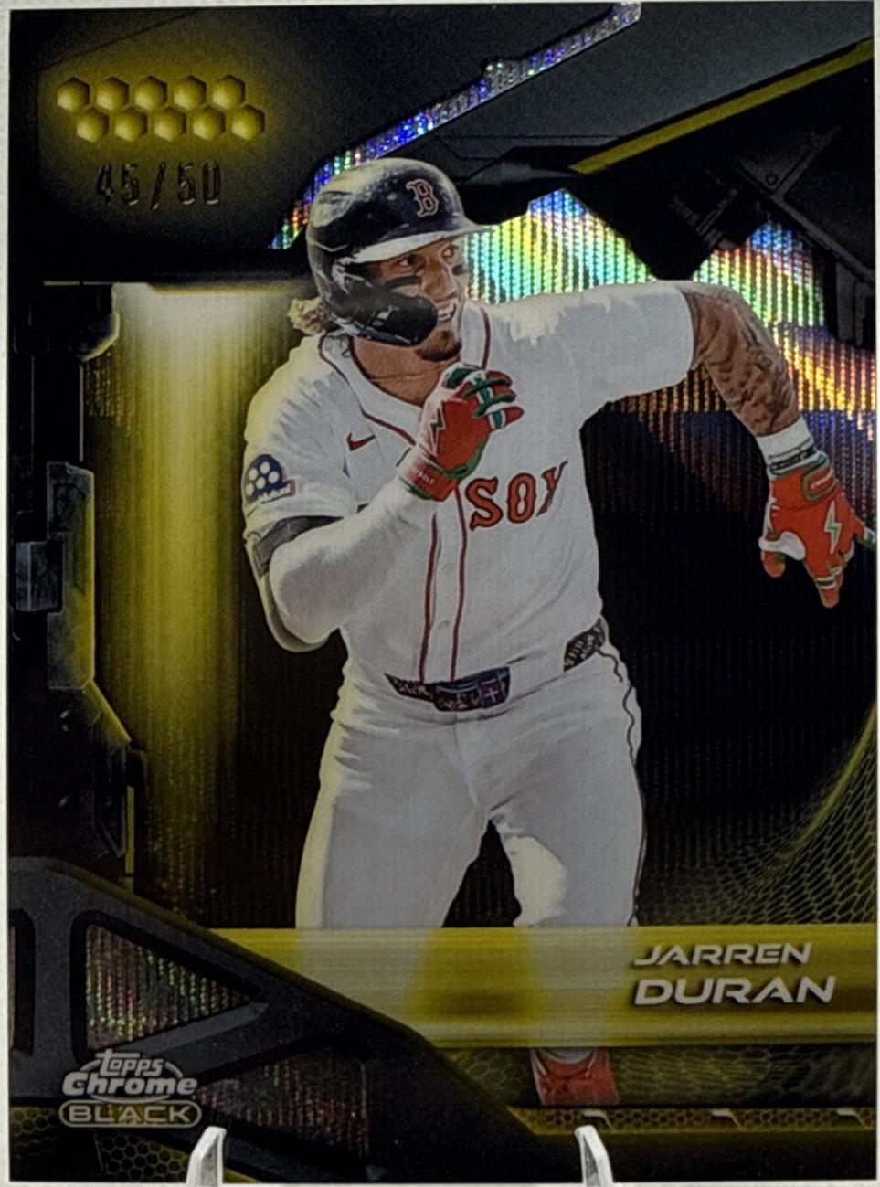 Jarren Duran [Gold Wave Refractor] #198