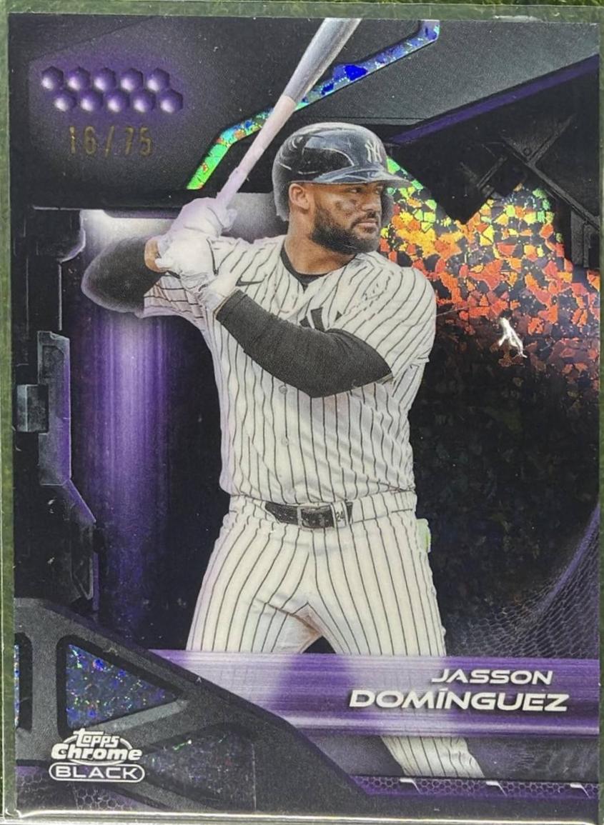 Jasson Dominguez [Purple Mini-Diamond Refractor] #110