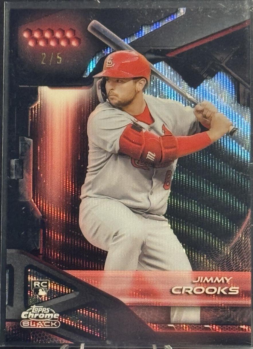 Jimmy Crooks [Red Wave Refractor] #99