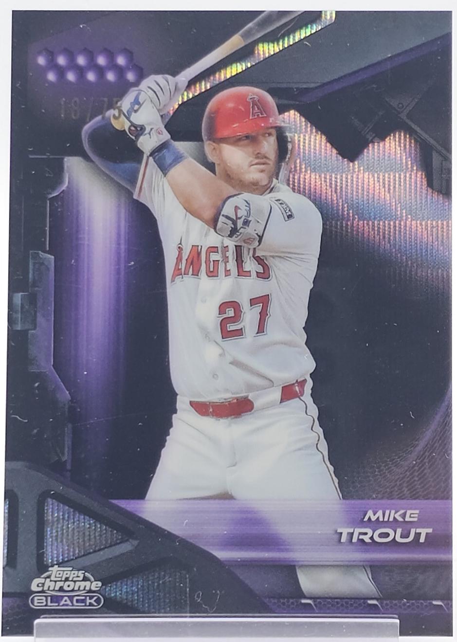 Mike Trout [Purple Wave Refractor] #2