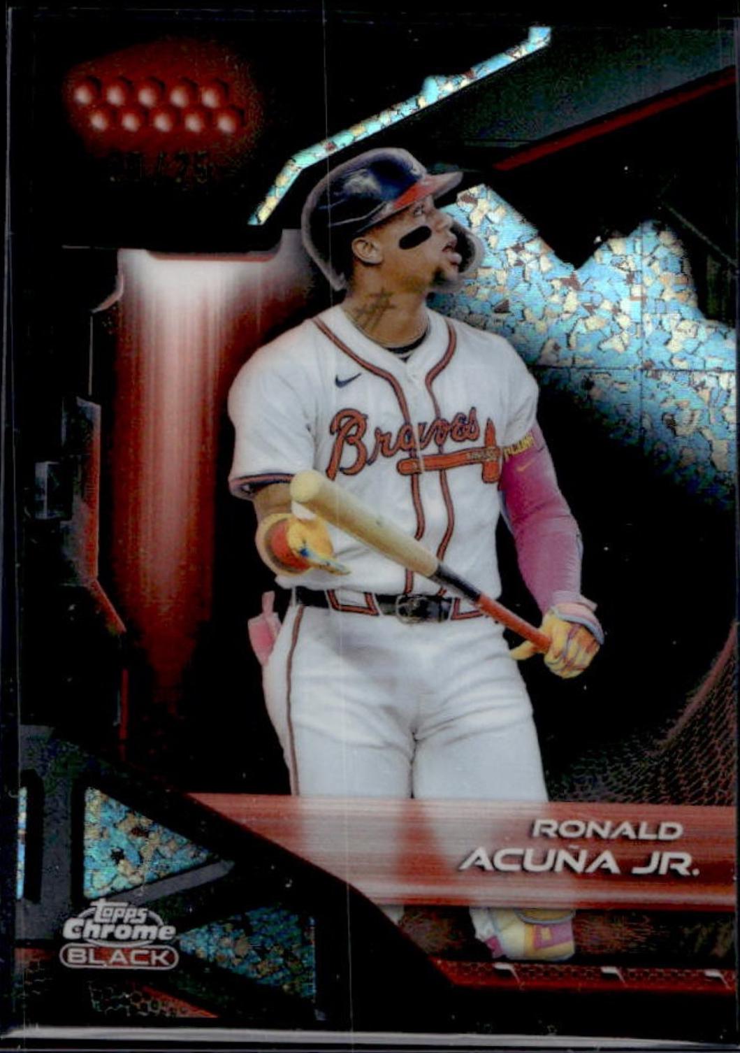 Ronald Acuna Jr. [Rose Gold Mini-Diamond Refractor] #3