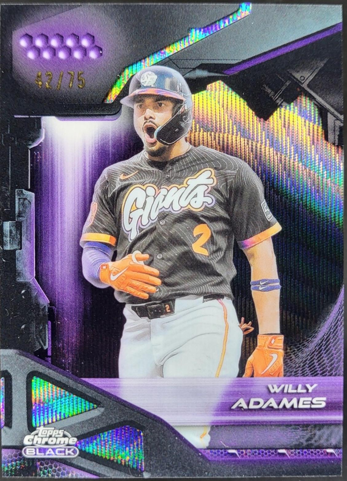 Willy Adames [Purple Wave Refractor] #158