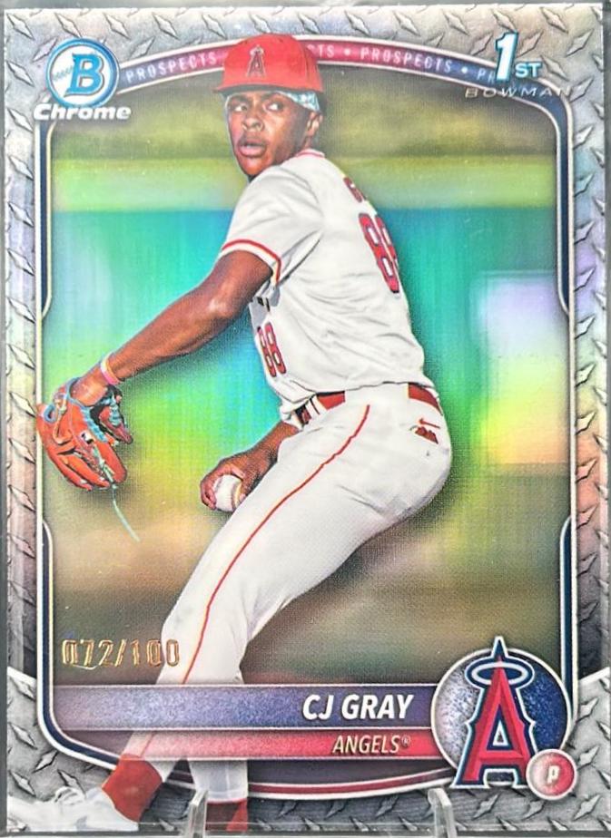 CJ Gray [Steel Metal Refractor] #BDC-197