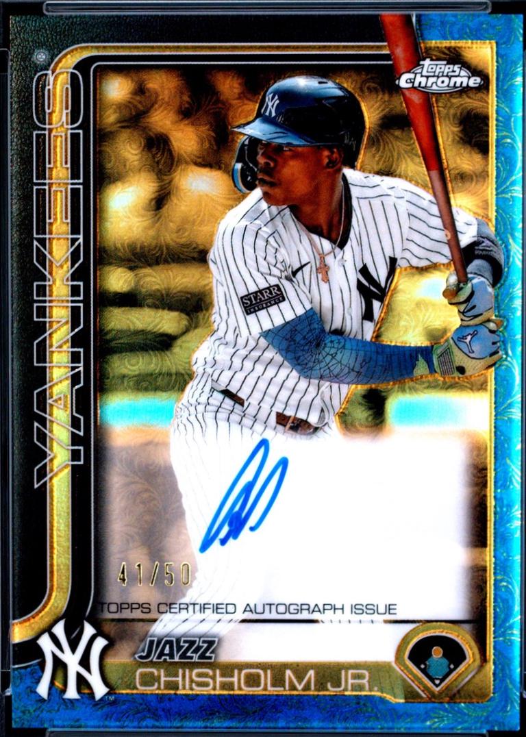 Jazz Chisholm Jr. [Blue] #CGA-JCJ