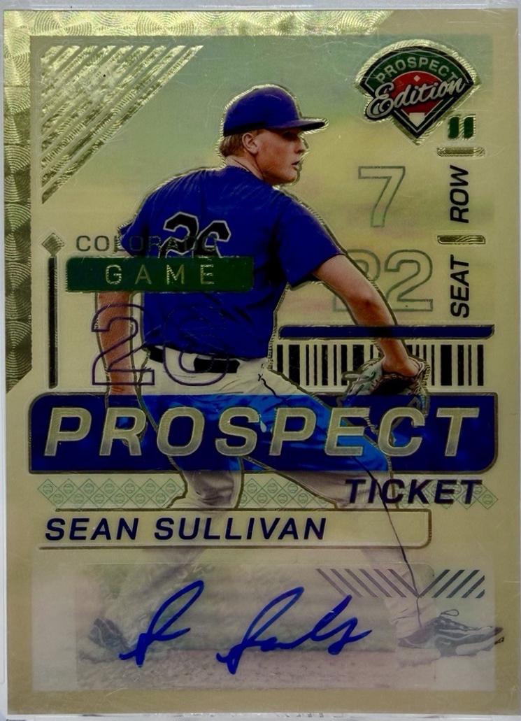 Sean Sullivan [Gold Vinyl Holo Ticket Signature] #21