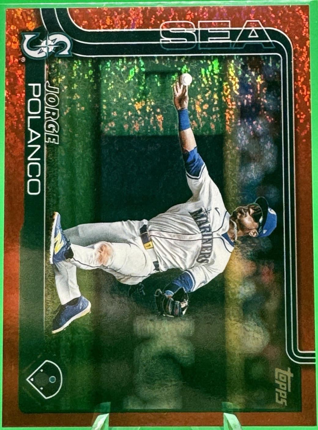 Jorge Polanco [Red Holo Foil] #361