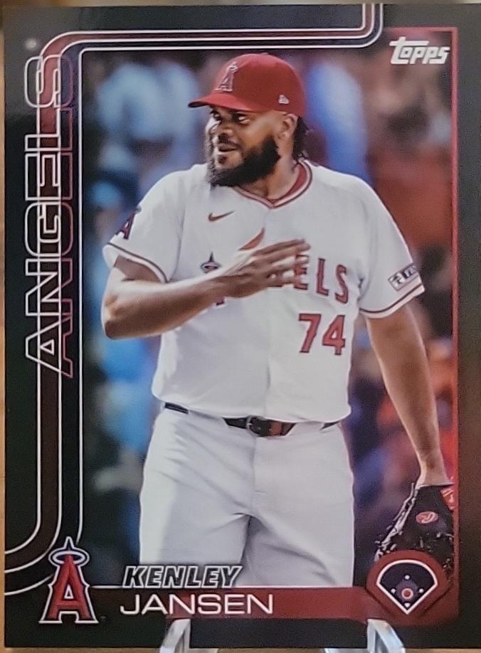 Kenley Jansen [Black Diamante Foil] #375