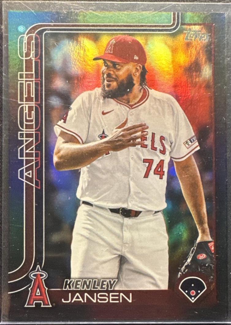 Kenley Jansen [Black Rainbow Foil] #375