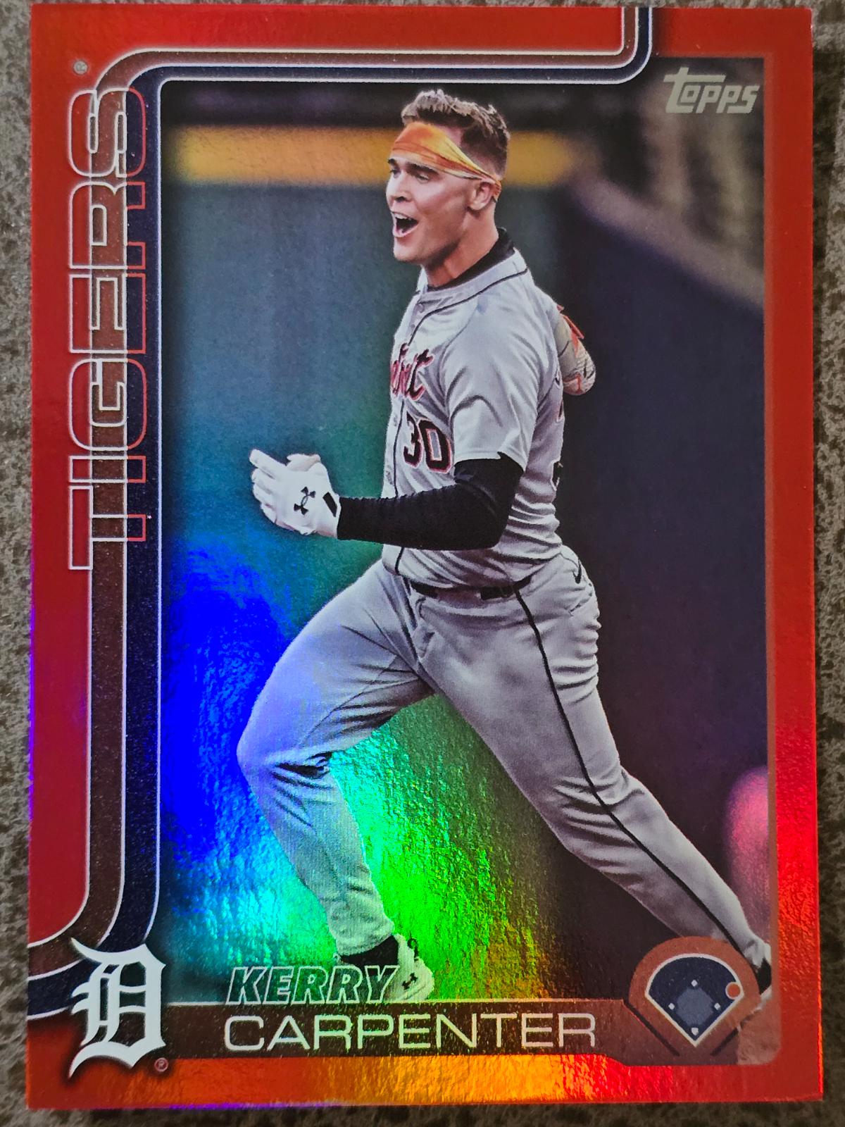 Kerry Carpenter [Red Rainbow Foil] #543