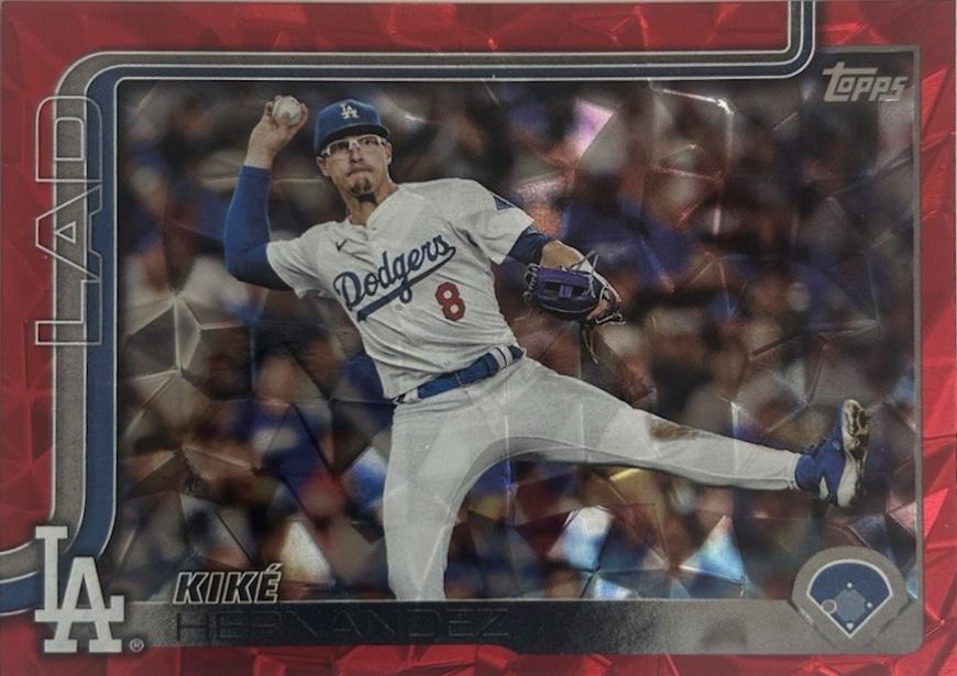 Kike Hernandez [Red Diamante Foil] #616