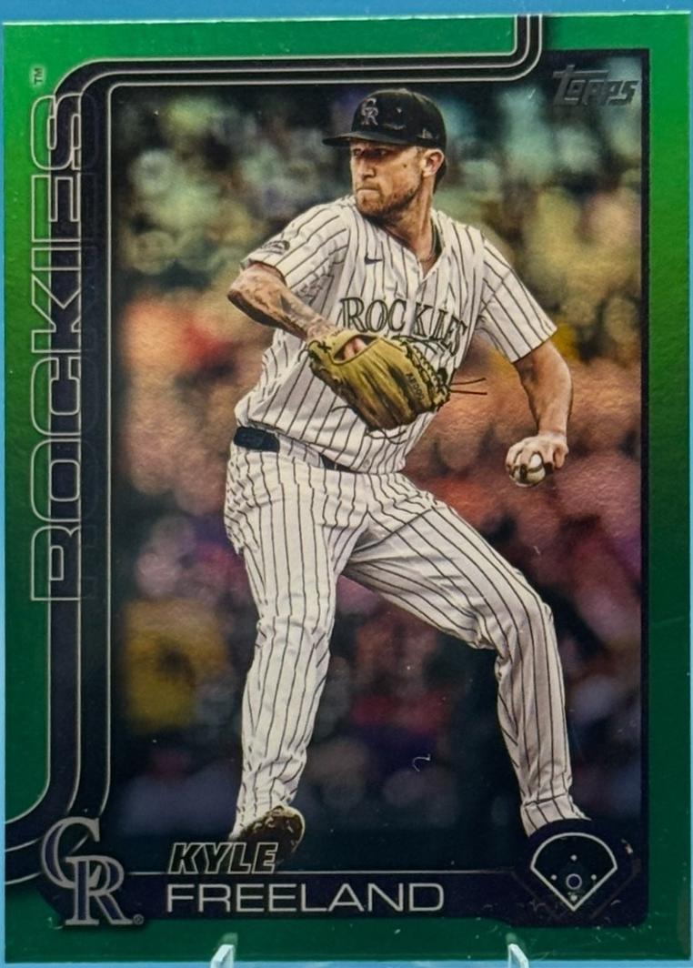 Kyle Freeland [Green Rainbow Foil] #407