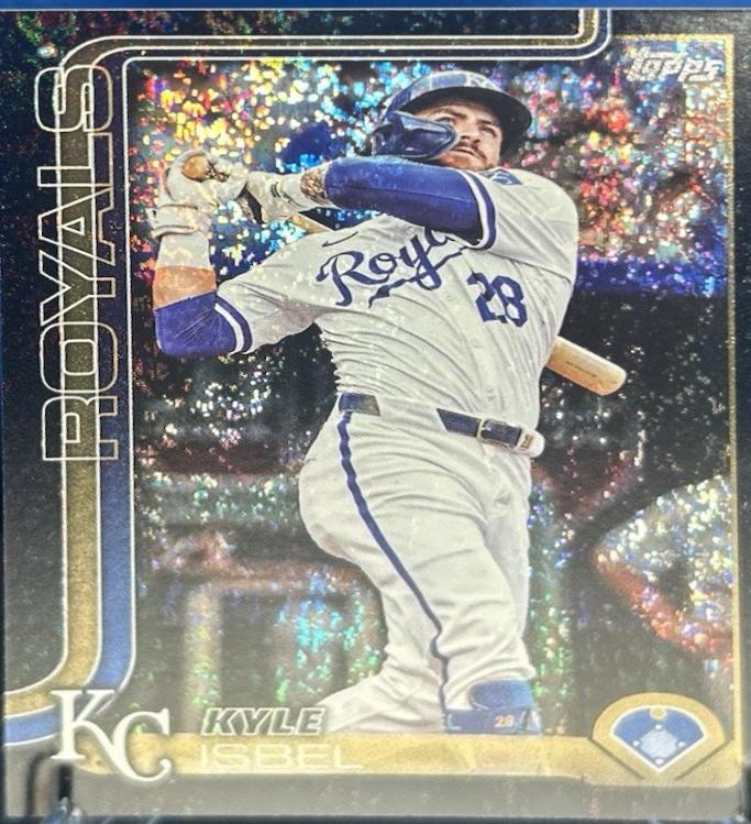 Kyle Isbel [Black Rainbow Foil] #470