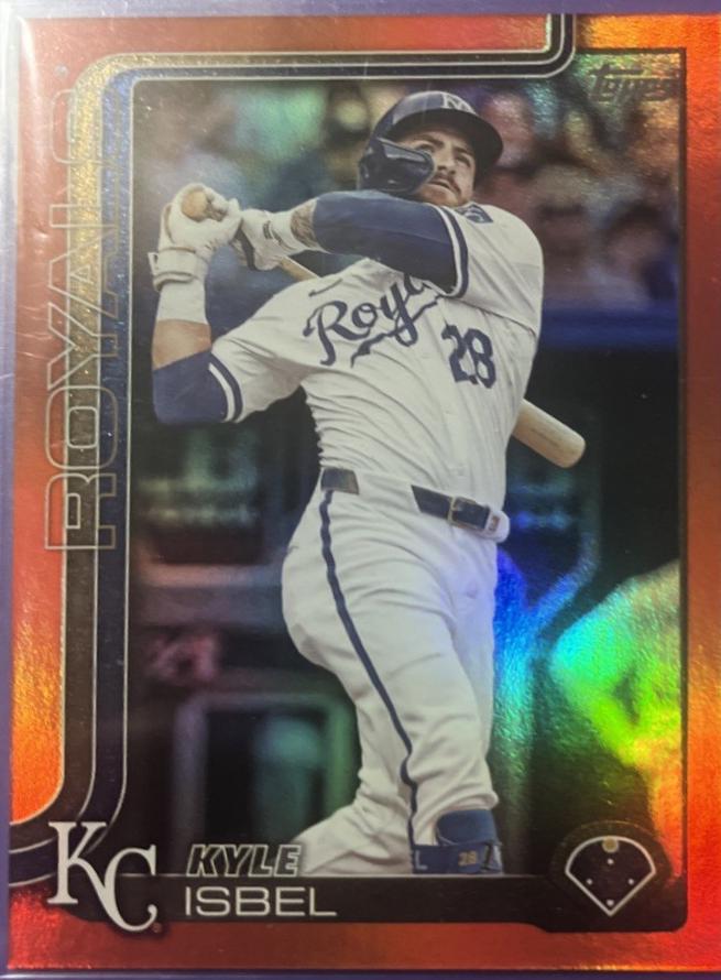 Kyle Isbel [Orange Diamante Foil] #470