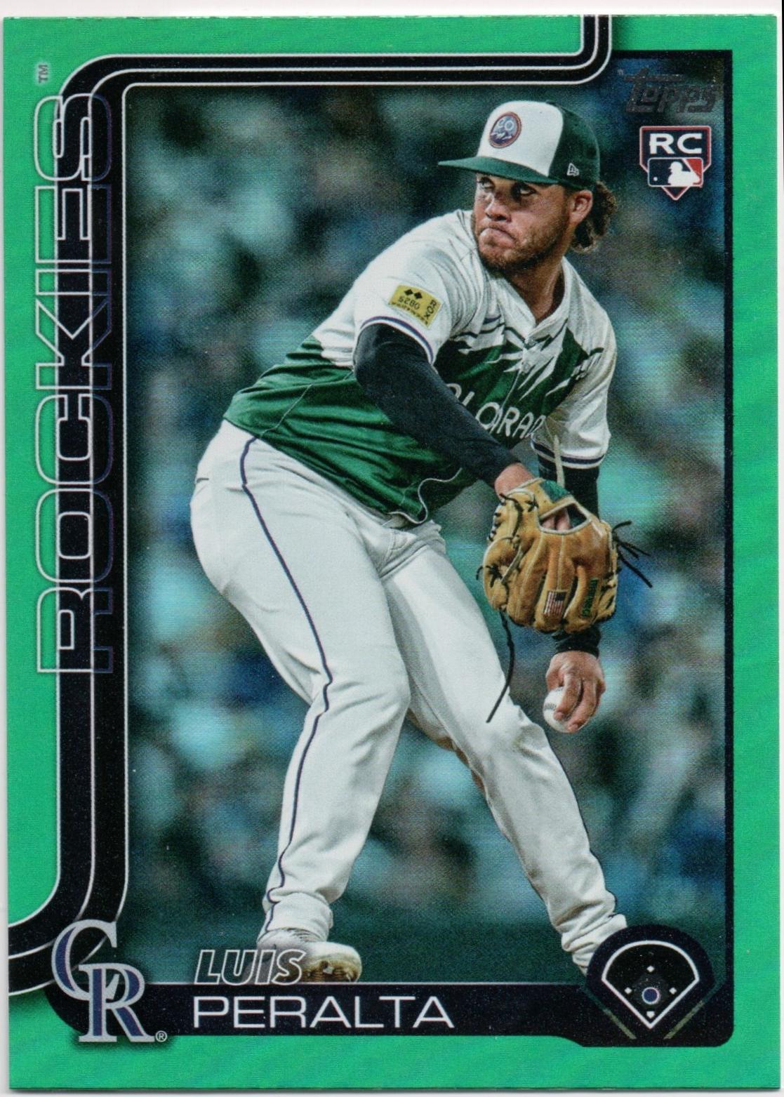 Luis Peralta [Green Rainbow Foil] #526