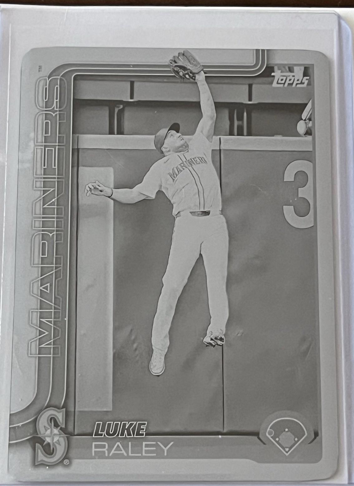 Luke Raley [Printing Plate] #534