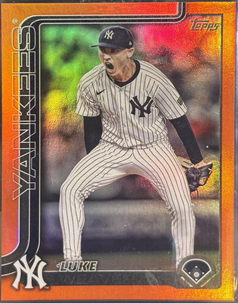 Luke Weaver [Orange Rainbow Foil] #506