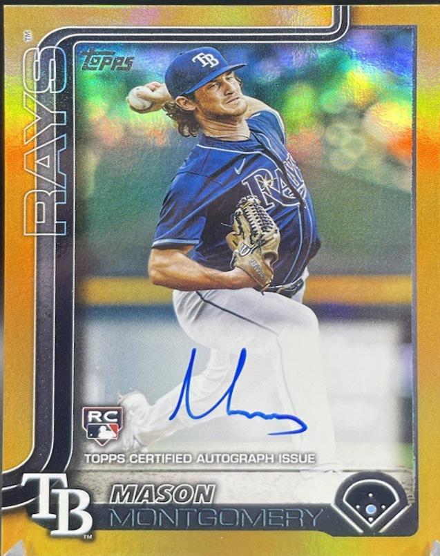 Mason Montgomery [Gold Foil Real One Autograph] #369