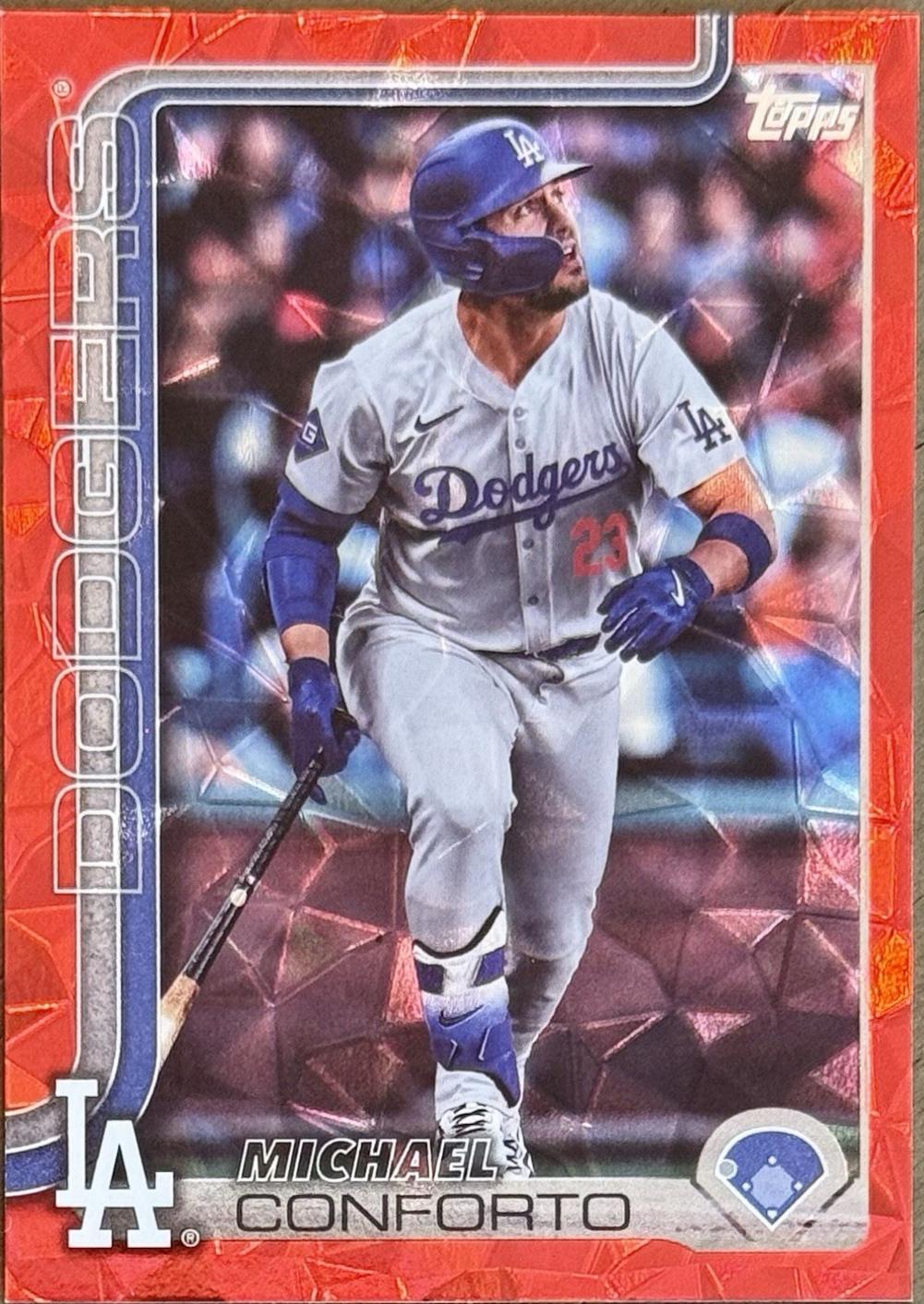 Michael Conforto [Red Diamante Foil] #476