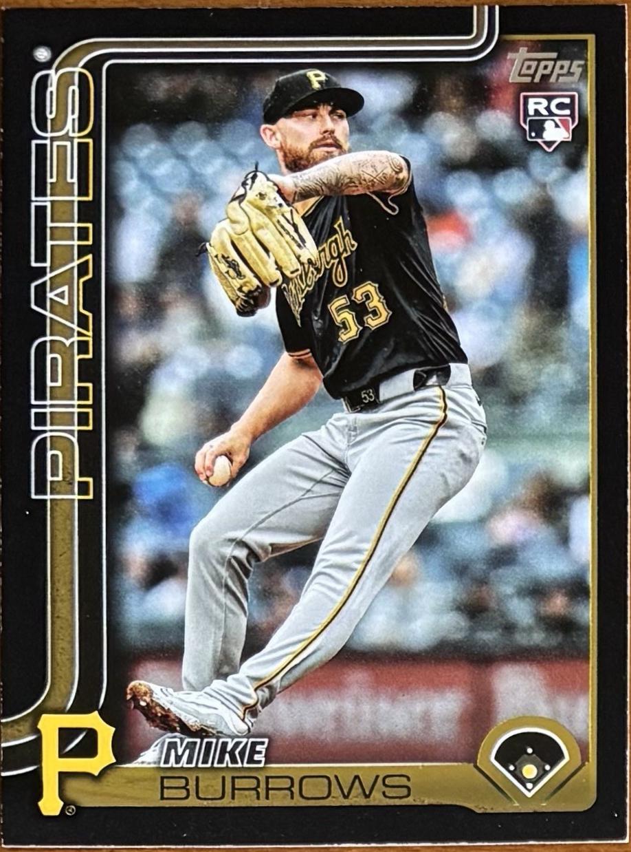 Mike Burrows [Black Holo Foil] #615