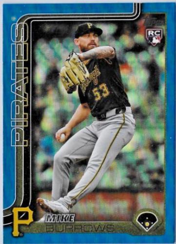 Mike Burrows [Blue Rainbow Foil] #615